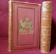 Beckmann History of Inventions 2 Vol Leather Prize Bindings 1846 1872 Antique picture