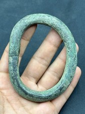 Antique original 2500 Greek bronze bracelet Antique rare peace picture
