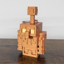 Minecraft Copper Golem Key Chain Video Game Merchandise picture