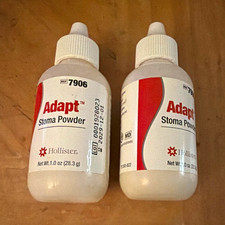 Hollister Adapt 7906 Unscented Stoma Powder 1 oz (28.3 g) Lot of 2 picture