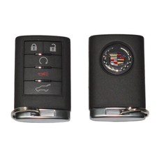 Key Fob Remotes Set of 2 2010-14 European Cadillac CTS Wagon 20818599 20818600 picture