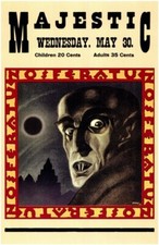 Nosferatu 1922 Horror Movie Vampire Poster Classic reprint wall 12x18 Dracula picture