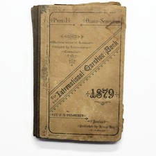 Antique 1879  International Question Book - Bible Study Sunday School Boston MA picture