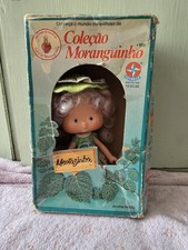 Vintage 1984 Brazil Moranguinho Mentazinha Strawberry Shortcake Doll with Box picture