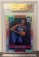 2014-15 Panini Donruss - Rated Rookies Joel Embiid #203 Swirlorama (RC) BGS 9.5 picture