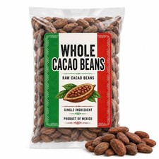 Mexican Whole Cacao Beans Granos de Cacao Raw Cacao Beans | Authentic Mexican Ra picture