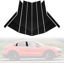 Door Pillar Post Trim Compatible with Window Pillar 2018-2023 Porsche Cayenne picture