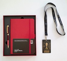 France Spain 2026 FIFA World Cup Semifinal Notebook & Pen + Fan Experience Badge picture