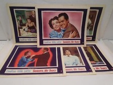 1951 GOODBYE MR FANCY JOAN CRAWFORD YOUNG MOVIE LOBBY CARD SET OF 8  FF picture
