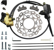Front Hydraulic Brake Disc Master Caliper System + 190Mm/7.48