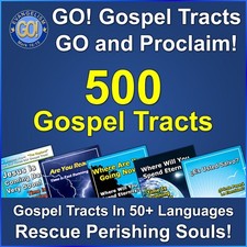 500 Gospel Tracts in Various Languages picture