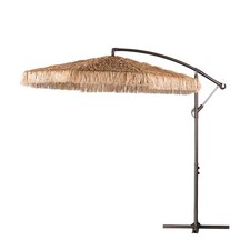Aoodor 9FT Tiki Umbrella Thatched Patio Umbrella Poolside Patio Beach Umbrella picture