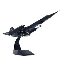 SR-71 Blackbird Strategic Reconnaissance Diecast Model 1/144 Scale Alloy 23cm picture