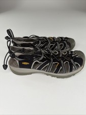 KEEN Whisper Womens 9 Sandals Black Gray Hiking Water Shoes 1008448 picture