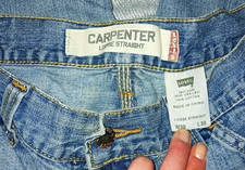 Vintage Levi’s Carpenter Men’s Loose Fit Straight Leg Distressed Jeans picture