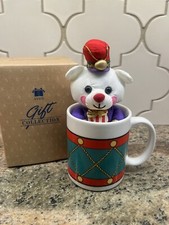 AVON BENSON BEAR MINI PLUSH WITH 12oz MUG - NIB picture
