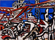 Fernand Leger Stalingrad III 1954-55 Fine Art Print 17