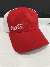 Coca-Cola Ball Cap 250 USA Stars & Stripes Silhouette Collectible *Brand New* picture
