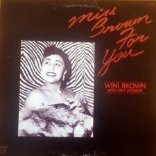 Wini Brown With Milt Jackson, Miss Brown For You, (LP, Album), NM or M-, 3623288 picture