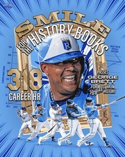 Salvador Perez Career HR 318, KC Royals Home Run King Poster  8/4/26 UNOPENED picture