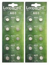 20 Pk AG3 LR41 392 392A SR736 LR736 Alkaline Button Cell Battery picture