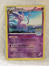 Pokemon Espeon National Championships 2013 Crosshatch Foil Promo 48/108 picture