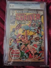 Sub-Mariner Annual #1 CGC 9.2 Namor Marvel Comics 1971 Bronze Age Key Issue picture