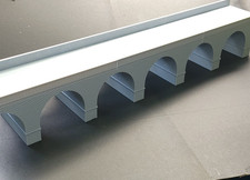 3D Printed Double Track Viaduct Fits TOMY TrackMaster Bachmann Wooden Railway picture