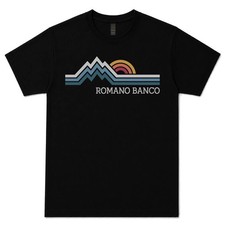 ROMANO BANCO RETRO LOGO T-SHIRT buccinasco milano lombardia lombardy picture