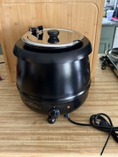 SYBO SB-6000 Electric Countertop 10.5 Qt Soup Kettle, Stationary 400W 110V picture