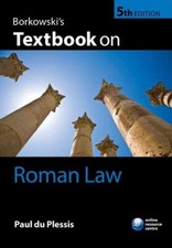 Borkowski's Textbook on Roman Law By Paul du Plessis. 9780198736 picture