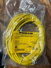 NEW TURCK PICOFAST CORDSET RIGHT ANGLE 3-PIN FEMALE U0071-4 PKW 3M-5 picture