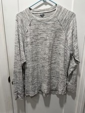 Aerie Sweater Womens S/PHeathered Gray Long Sleeve Pullover Oversized picture