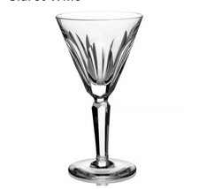 NIB  6 Vintage Waterford Crystal SHEILA Claret Wine Glasses NIB Unopened 604-175 picture