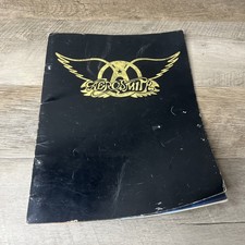Vintage 1977 Aerosmith Tour Concert Program picture