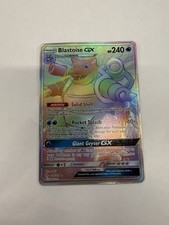 2019 Pokemon Unbroken Bonds Blastoise GX Secret 218/214 picture