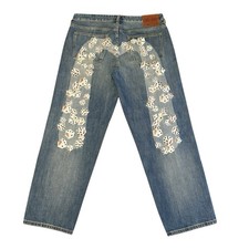 Palace x Evisu Daicock Dice Denim Jean Light Wash Size 34 picture