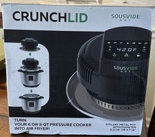 New Sousvide Art CrunchLid 7-in-1 Air Fryer Lid for 6Qt 8Qt Instant Pot Complete picture