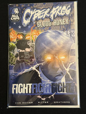 Cyberfrog:  Blood Honey Blue MAGA Variants (4 Copies) picture