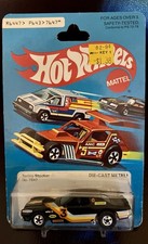 Vintage 1979 Hot Wheels Torino Stocker Black #7647 Punched Card Kmart Price Tag picture