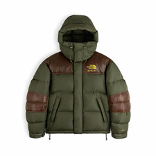 The North Face x Aime Leon Dore Men’s M Puffer Jacket 700 Down Green/Brown picture