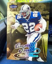 1999 Fleer Ultra Emmitt Smith #126G Gold Medallion Edition Dallas Cowboys Insert picture