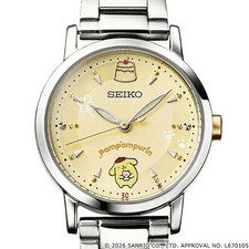 SEIKO Pompompurin 30th Anniversary Collaboration Watch Limited sanrio W/Cute Box picture