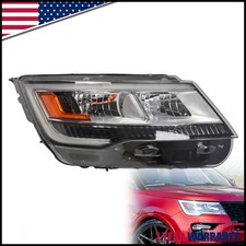 For 2016-2018 Ford Explorer Limited/XLT/Platinum LED DRL Passenger Headlight picture