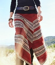 Peruvian Connection Pisac Knit Skirt Size M 100% Pima Cotton Excellent Condition picture