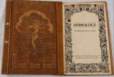 Tree Of Life Celtic Engraved Book Cover Herbology Magickal Properties Herbs picture