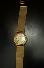 Vacheron Constantin Geneve Swiss Manual Mechanical Gold Mesh Silver Dial picture