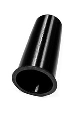 CEMETERY VASE HEADSTONE GRAVESTONE FLOWER HOLDER INSERT ROUNDED BOTTOM PR2328 picture