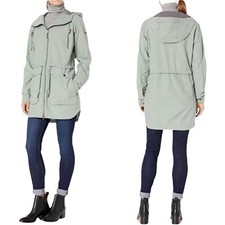 Columbia Women's Green Hooded West Bluff Jacket with deep Pockets Size Small  picture