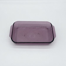 Vintage Pyrex Amethyst Purple 3 Qt 9x13 Casserole Baking Dish 233-R USA picture